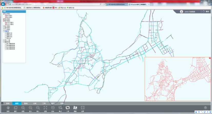 郴州市地下管线综合管理信息系统